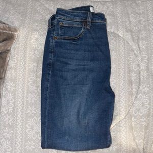 Abercrombie & Fitch The Super Skinny Ankle High Rose Jeans